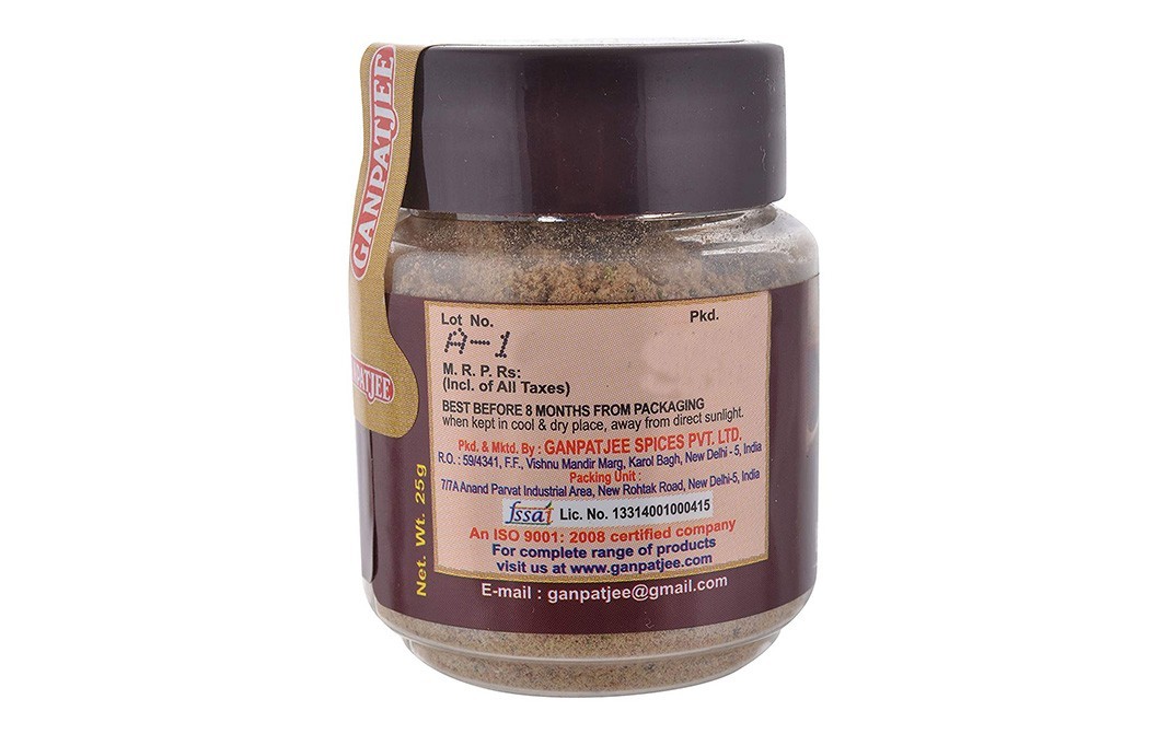 Ganpatjee Tea Taste Masala    Plastic Bottle  25 grams
